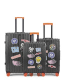 LUGERS - 3-piece hard-shell suitcase set - Large suitcase, Medium suitcase and Cabin S - ELEVENPARIS