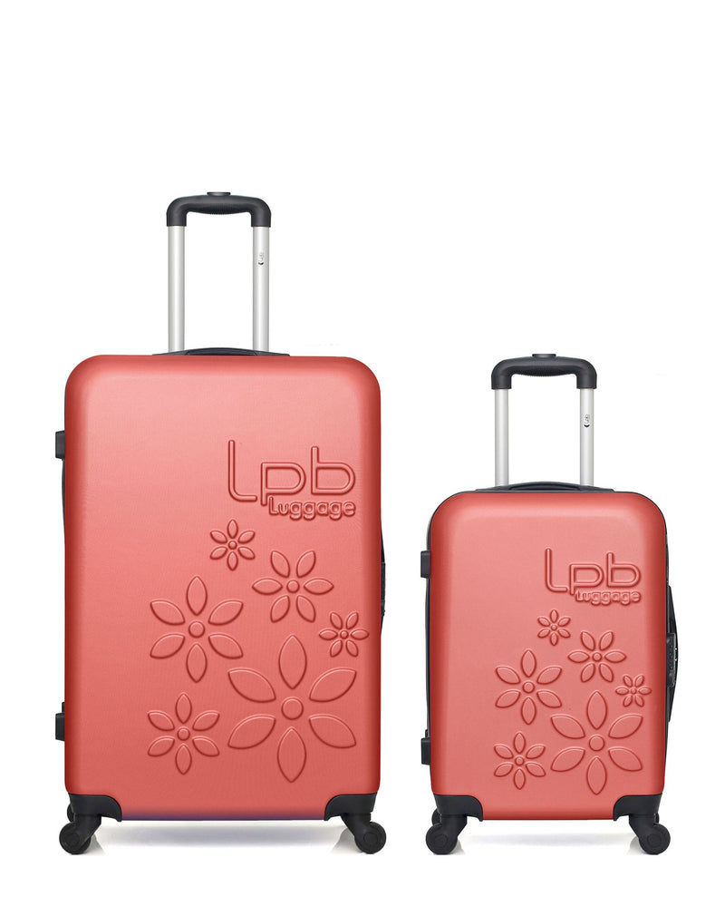 2 Luggages Bundle Large 75cm and Cabin 55cm ELEONOR