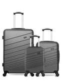 3 Luggages Bundle Large 75cm, Cabin 55cm and Underseat 46cm TIGRE