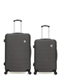Set of 2 large and weekend suitcases LONDON