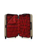 Set of 2 large and weekend suitcases MADRID