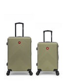 OLTEN - 2-piece hard-shell suitcase set - Medium suitcase and Cabin S - SWISS KOPPER