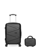 2 Luggage Bundle Cabin 55cm and Vanity Case AMAZONE