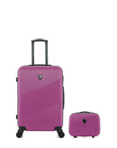 2 Luggages Bundle Medium 65cm and Vanity Case PETER