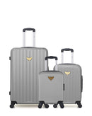 3 Luggage Bundle Large 75cm, Cabin 55cm and Underseat 46cm AGATA