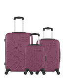 3 Luggage Bundle Medium 65cm Cabin 55cm Underseat 46 cm Nais - LPB