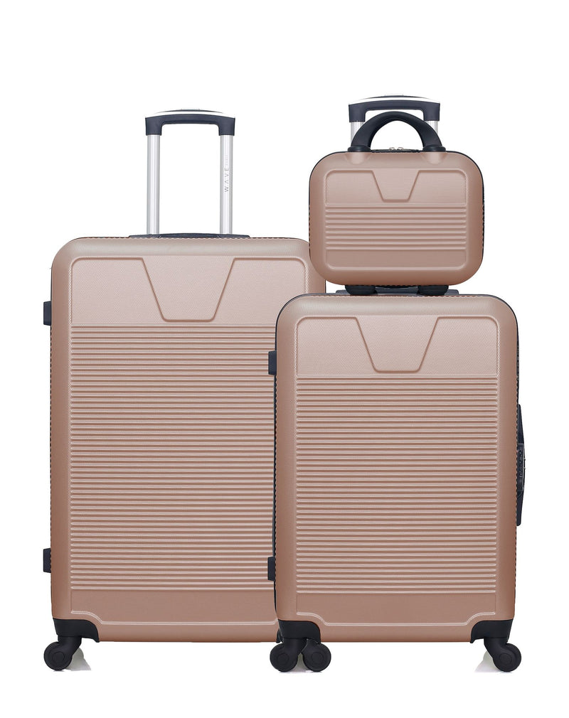 3 Luggage Bundle Large 75cm, Medium 65cm and Vanity SELENGA