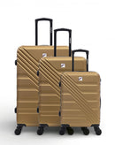 REDWOOD - 3-piece hard-shell suitcase set - Large suitcase, Medium suitcase and Cabin S - AMERICAN TRAVEL