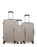 3 Luggage Bundle Large 75cm, Medium 65cm and Cabin 55cm AGATA