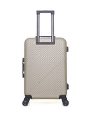 4 Luggage Set Medium 65cm, Cabin 55cm, Underseat 46cm and Vanity Case SPIEZ