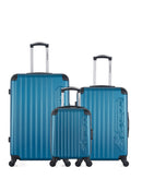 3 Luggage Bundle Large 75cm, Medium 65cm and Underseat 46cm BUDAPEST