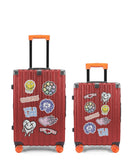 LUGERS - 2-piece hard-shell suitcase set - Medium suitcase and Cabin XS - ELEVENPARIS