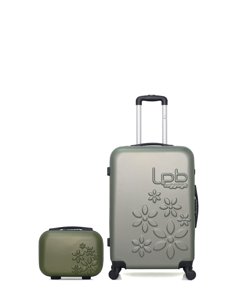 2 Luggages Bundle Medium 65cm and Vanity Case ELEONOR