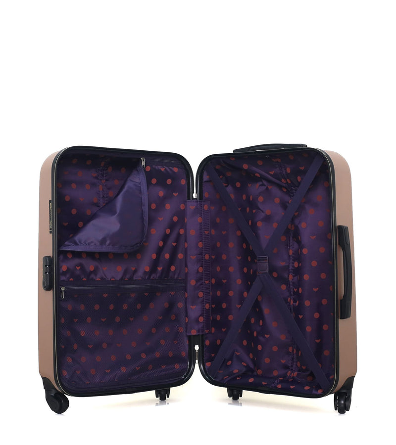 2 Luggages Bundle Medium 65cm and Vanity Case ELEONOR