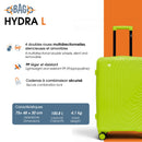 HYDRA - Large hard-shell suitcase - OBAGO