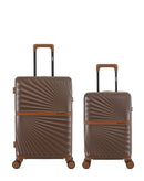 OAKLAND - 2-piece hard-shell suitcase set - Medium suitcase and Cabin XS - AMERICAN TRAVEL