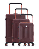 NORTH BEACH - 3-piece hard-shell suitcase set - Large suitcase, Medium suitcase and Cabin S - AMERICAN TRAVEL