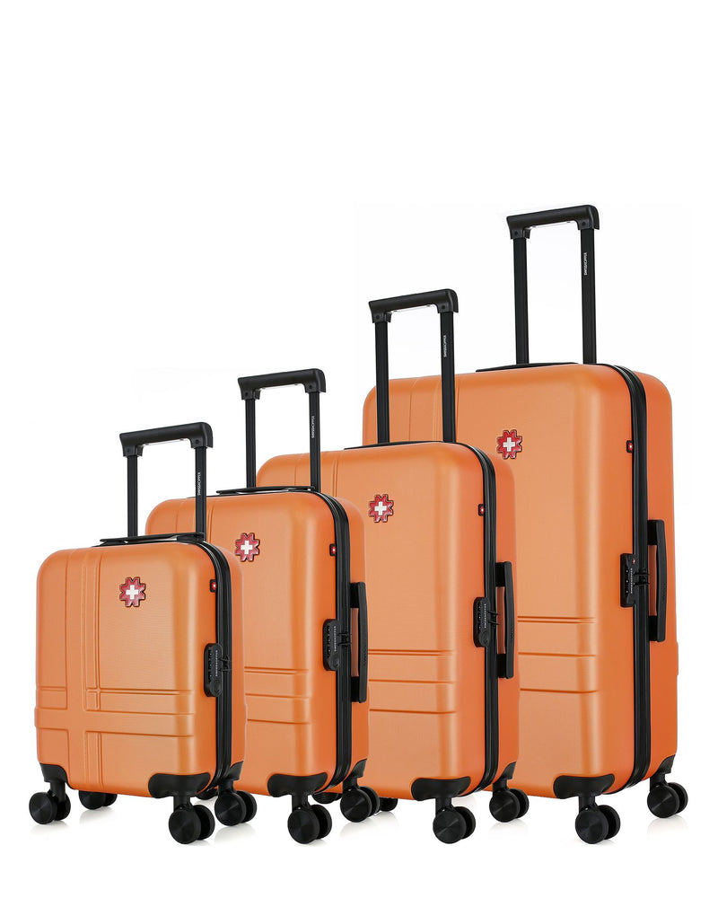 4 Luggage Bundle Large 75cm, Medium 65cm, Cabin 55cm and Vanity USTER-M