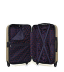 3 Luggage Bundle Medium 65cm Cabin 55cm Underseat 46 cm Nais - LPB