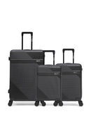 WOHLEN - 3-piece hard-shell suitcase set - Large suitcase, Cabin S and Cabin XS - SWISS KOPPER