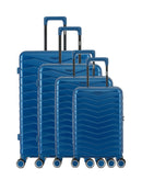SEATTLE-O - 4-piece hard-shell suitcase set - Large suitcase, Medium suitcase, Cabin S and Cabin XS - AMERICAN TRAVEL