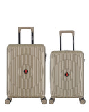 2-Piece Hard-Shell Suitcase Set ODEON - Cabin and XS Cabin