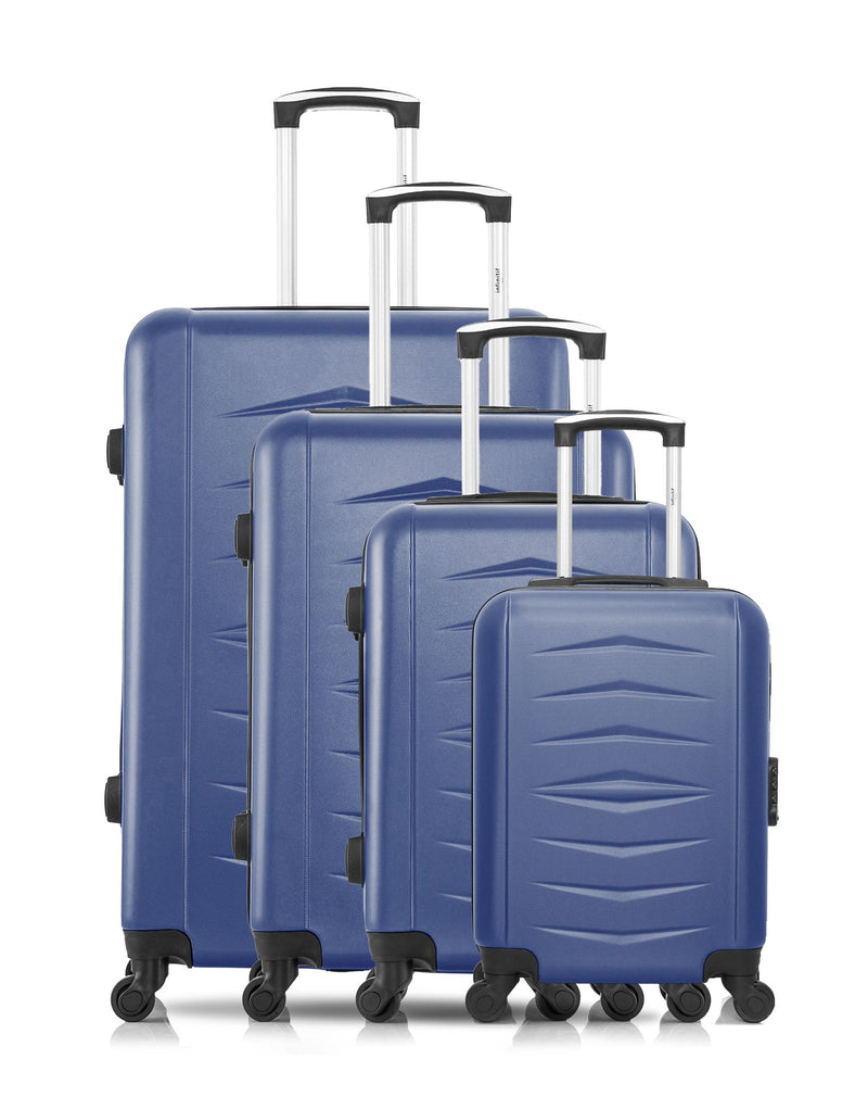 4 Luggages Bundle Large 75cm, Medium 65cm, Cabin 55cm and Underseat 46cm