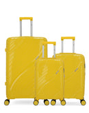 3 Luggage Bundle Large 75cm, Cabin 55cm and Underseat 51cm LYRA