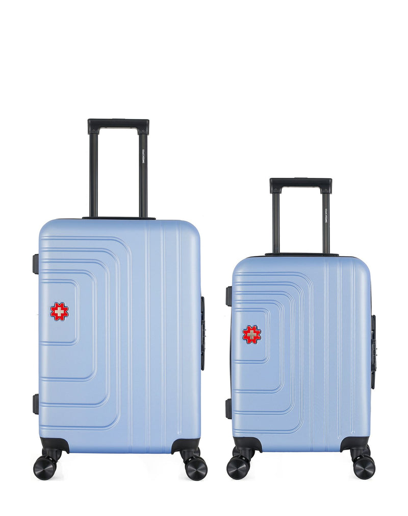 SWISS KOPPER - LOT DE 2 - Valises weekend et cabine RUTI