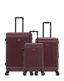 3-Piece Hard-Shell Suitcase Set GSTAAD - Large, Medium and Cabin