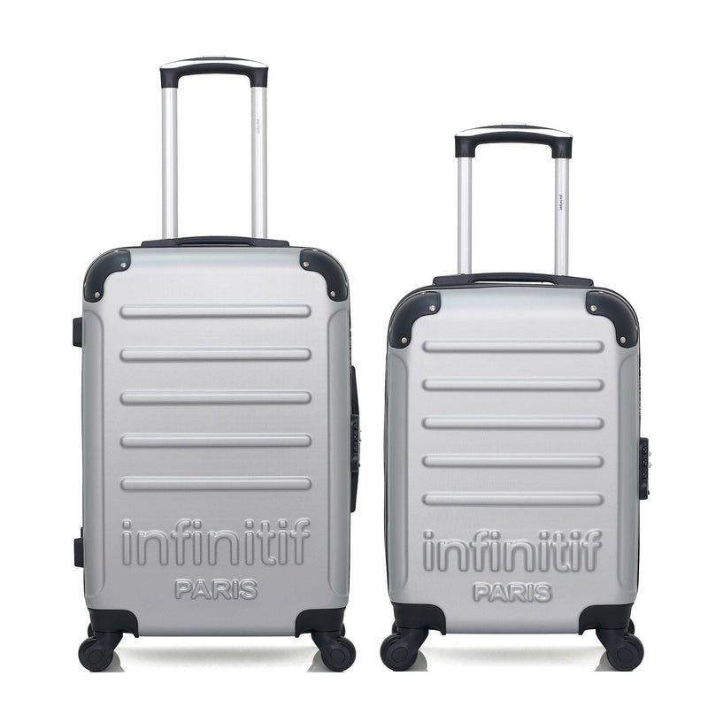 2 Luggage Bundle Medium 65cm and Cabin 55cm HORTEN-A