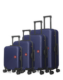 SPIEZ-M - 4-piece hard-shell suitcase set - Large suitcase, Medium suitcase, Cabin S and Cabin XXS - SWISS KOPPER