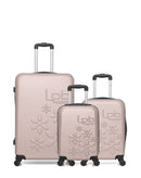 ELEONOR - 3-piece hard-shell suitcase set - Large suitcase, Cabin S and Cabin XXS - LPB LUGGAGE