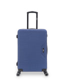 WAGRAM - 2-piece hard-shell suitcase set - Medium suitcase and Cabin S - BLUESTAR