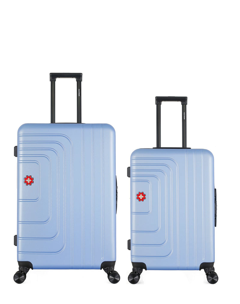 SWISS KOPPER - LOT DE 2 - Valises grand format et weekend RUTI