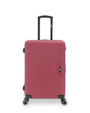 WAGRAM - 2-piece hard-shell suitcase set - Medium suitcase and Cabin S - BLUESTAR