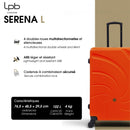 SERENA - Large hard-shell suitcase - LPB LUGGAGE