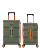 2-Piece Hard-Shell Suitcase Set EVERGLADES - Cabin and XS Cabin