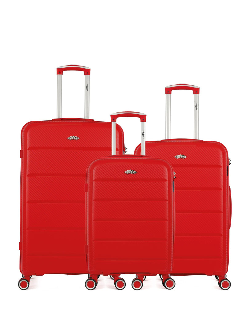 3 Luggage Bundle Large 75cm, Medium 65cm and Cabin 55cm PHENIX