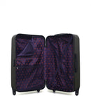 LPB LUGGAGE ELEONOR - 4-piece luggage set in ABS (large suitcase, medium suitcase, cabin S and vanity case)