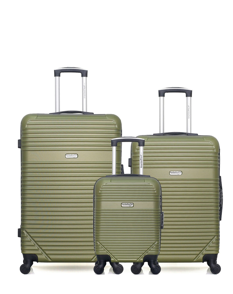 3 Luggages Bundle Large 75cm, Medium 65cm and Underseat 46cm MEMPHIS