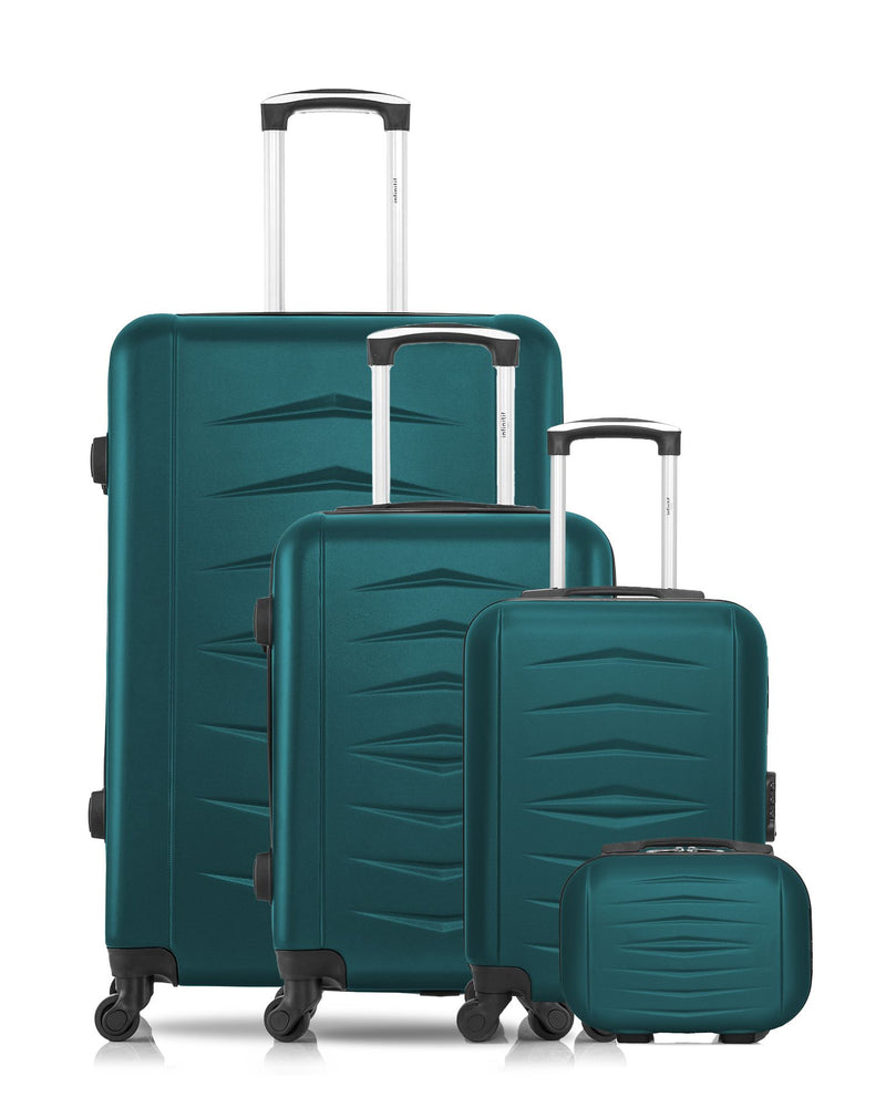 4 Luggages Bundle Large 75cm, Cabin 55cm, Underseat 46cm and Vanity Case OVIEDO