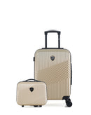 2 Luggages Bundle Cabin 55cm and Vanity Case PETER