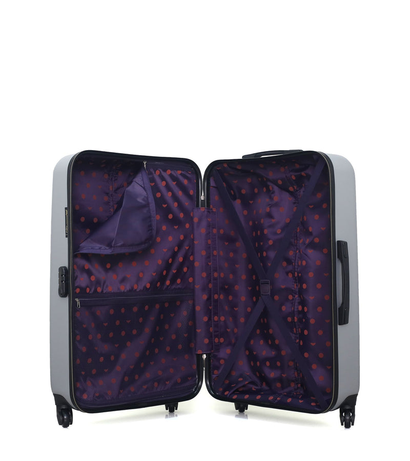 3 Luggages Bundle Large 75cm, Cabin 55cm and Vanity Case ELEONOR