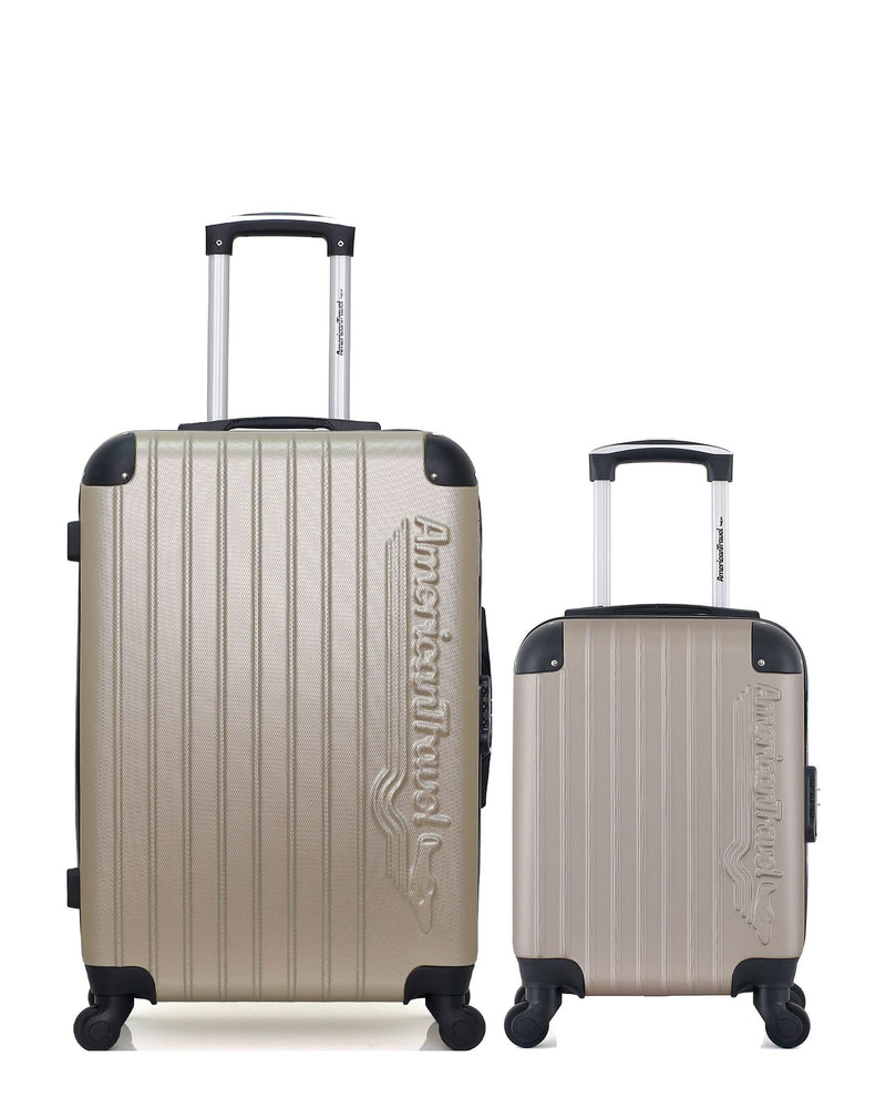 2 Luggage Bundle Medium 65cm and Underseat 46cm BUDAPEST