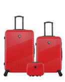 3 Luggages Bundle Large 75cm, Medium 65cm and Vanity Case PETER