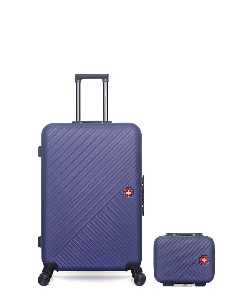 2 Luggage Bundle Large 75cm and Vanity Case SPIEZ