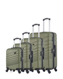 4 Luggage Bundle Large 75cm, Medium 65cm, Cabin 55cm and Underseat 46cm TIGRE-M
