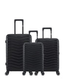 SEATTLE - 3-piece hard-shell suitcase set - Medium suitcase, Cabin S and Cabin XS - AMERICAN TRAVEL