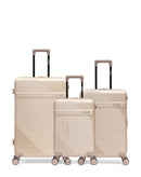 WOHLEN - 3-piece hard-shell suitcase set - Large suitcase, Medium suitcase and Cabin S - SWISS KOPPER